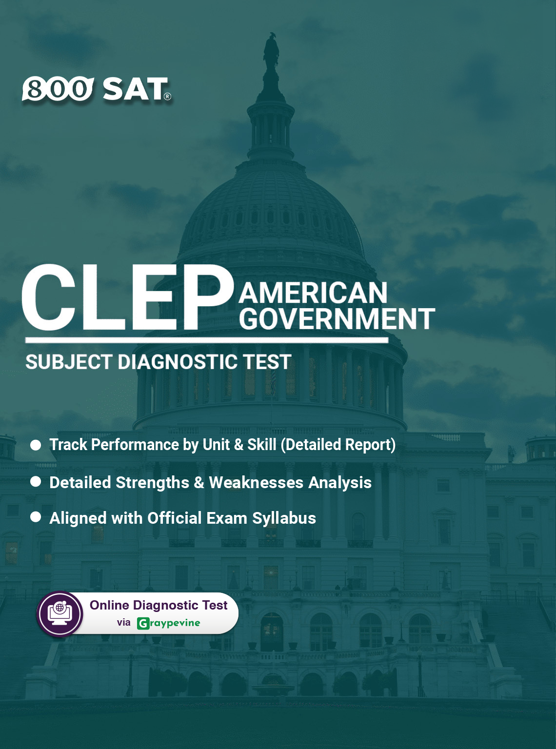 CLEP American Government Diagnostic Test