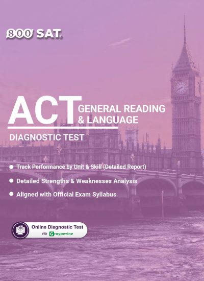 ACT General Diagnostic Test – Reading and Language