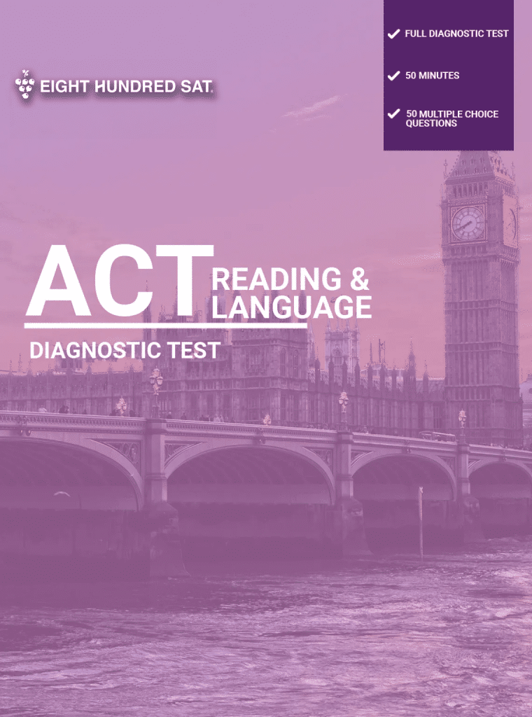 ACT General Diagnostic Test - Reading and Language