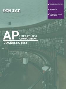 AP Literature Diagnostic Test