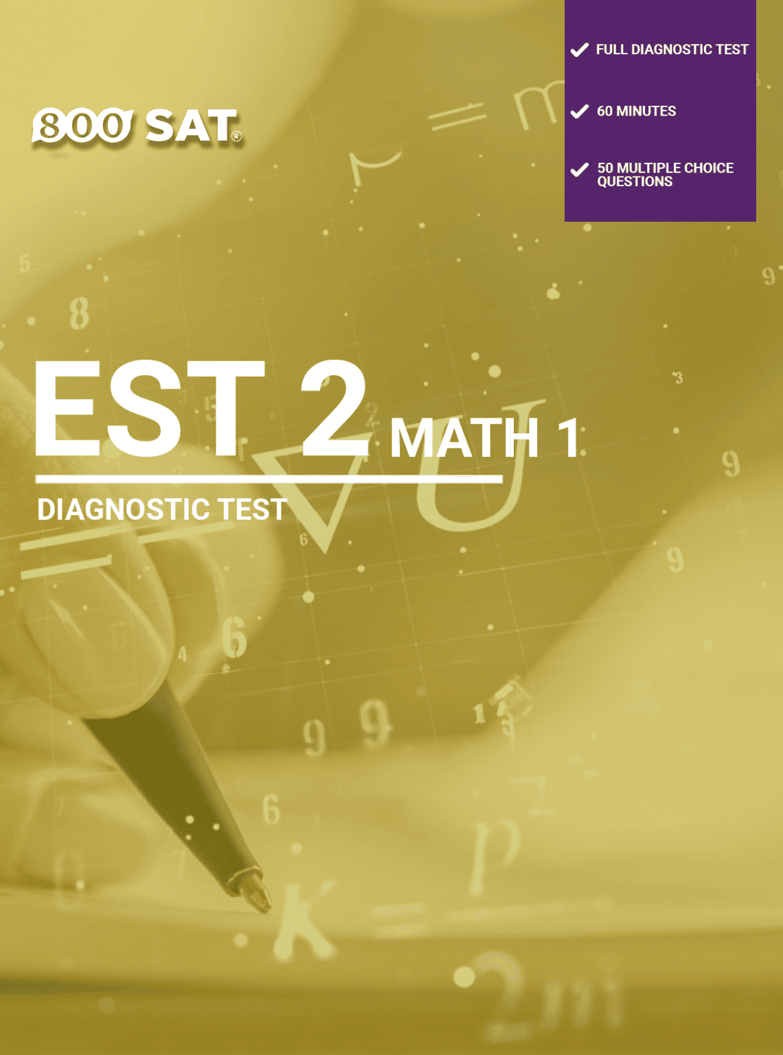 EST 2 Math 1 Diagnostic Test EST 2 Math 1 Diagnostic Test