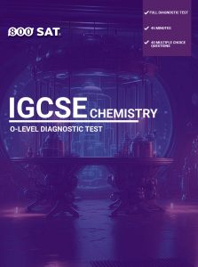 CHEMISTRY IGCSE O-LEVEL DIAGNOSTIC TEST