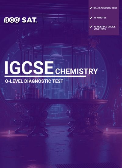 CHEMISTRY IGCSE O-LEVEL DIAGNOSTIC TEST