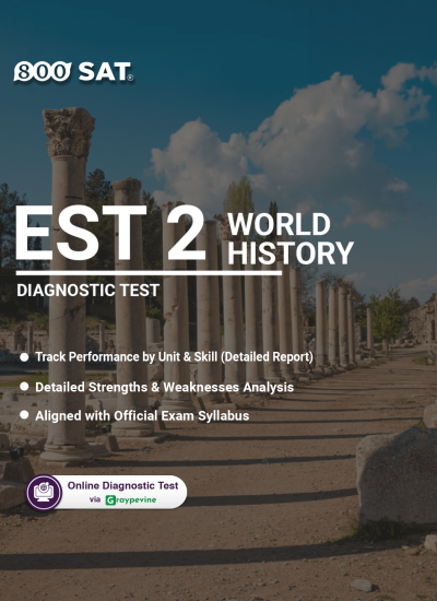 EST 2 HS World History diagnostic test