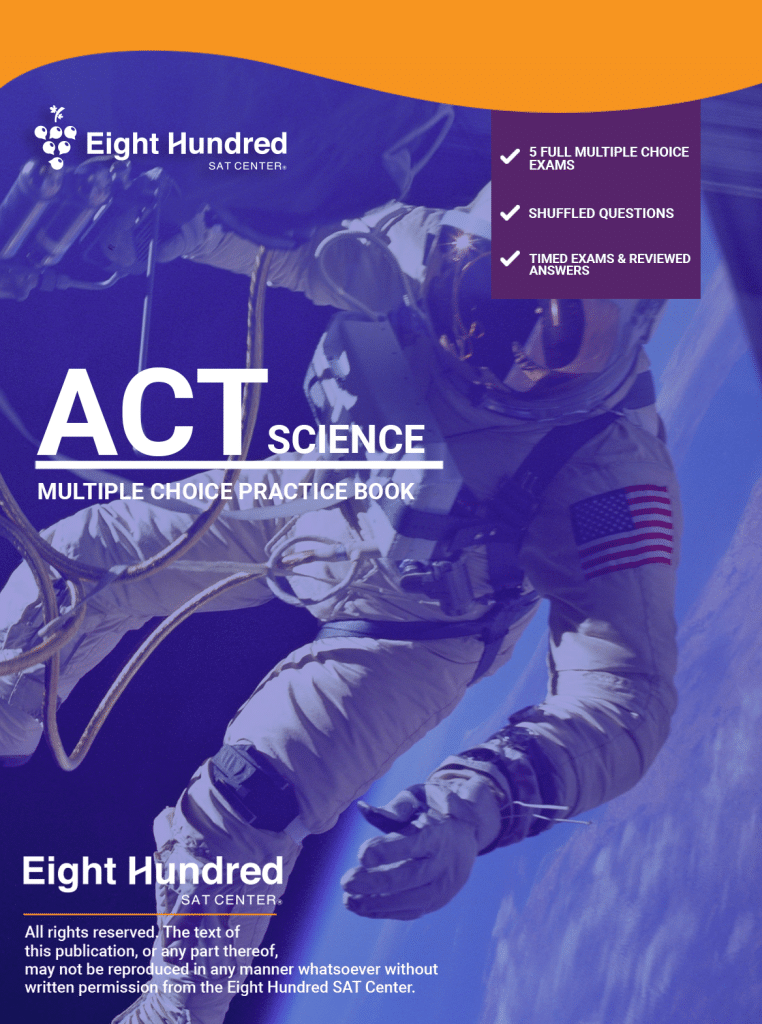 ACT General Science Practice Book - 800 SAT - American & British Programs