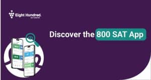 Discover the 800 SAT App