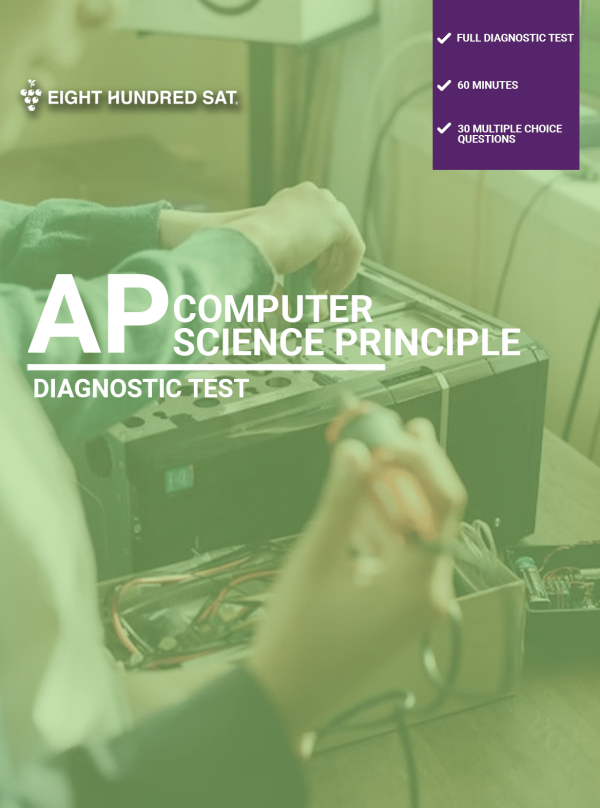 AP Computer Science Principle Diagnostic Test - 800 SAT | Test Prep for ...