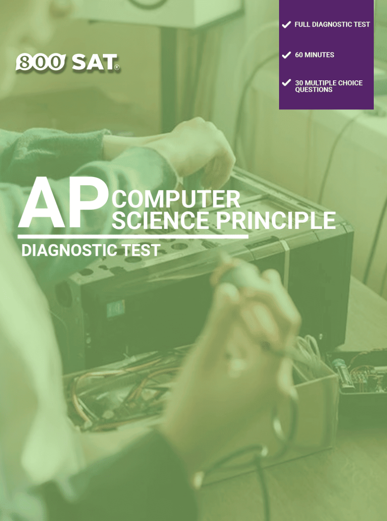 AP Computer Science Principle Diagnostic Test - 800 SAT | AP, SAT, est ...