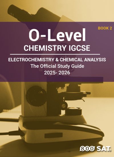 Chemistry IGCSE O-Level Book 2: Electrochemistry and Chemical Analysis