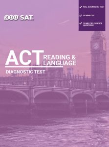 ACT General Diagnostic Test - Reading and Language