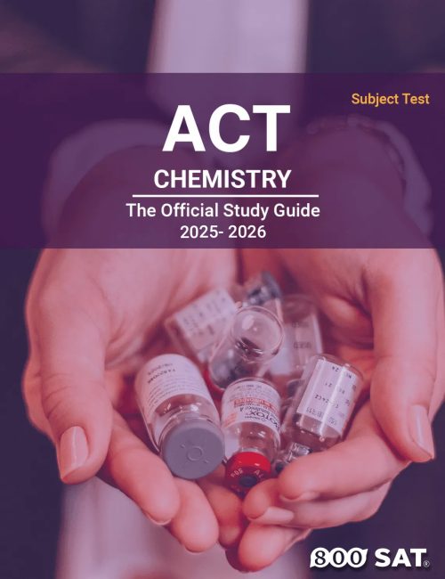 ACT SUBJECT TEST CHEMISTRY STUDY GUIDE