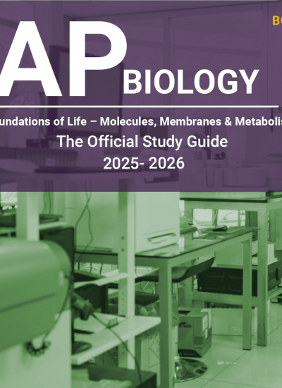 AP Biology Book 1: Foundations of Life – Molecules, Membranes and Metabolism.