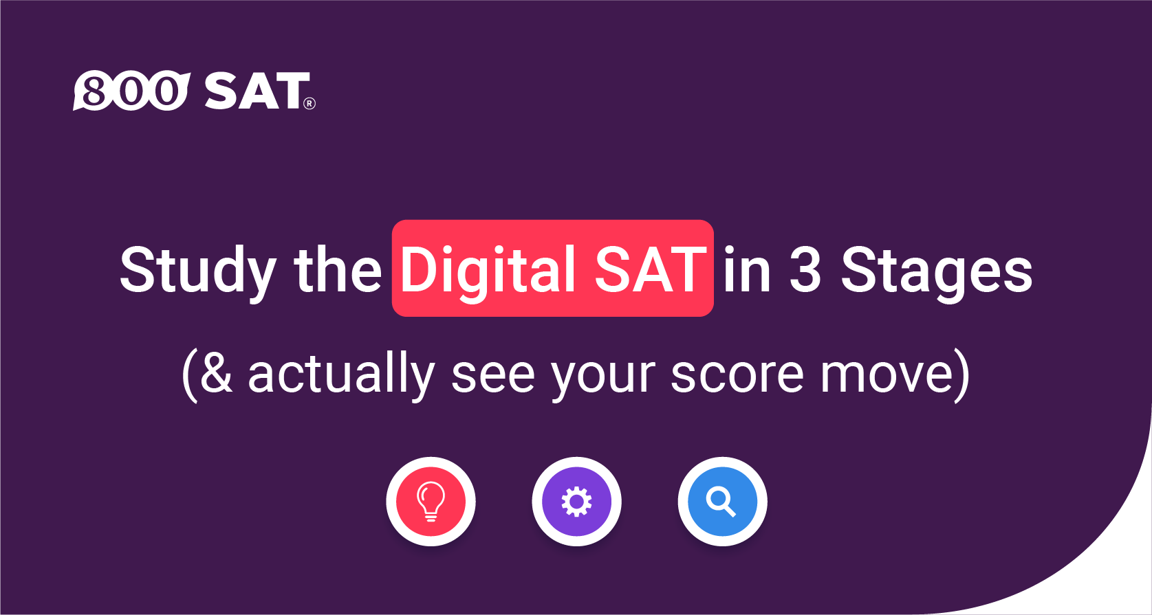 Study the Digital SAT in 3 Stages (and actually see your score move)