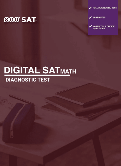 SAT Digital Diagnostic Test – Math