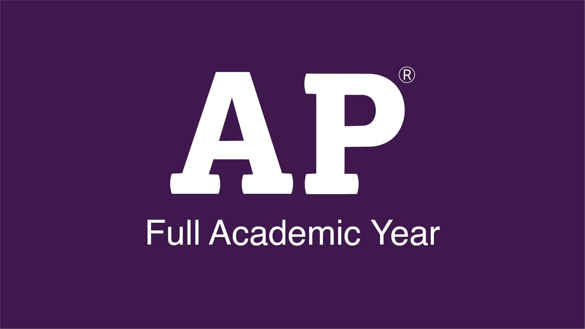 AP Full Academic Year